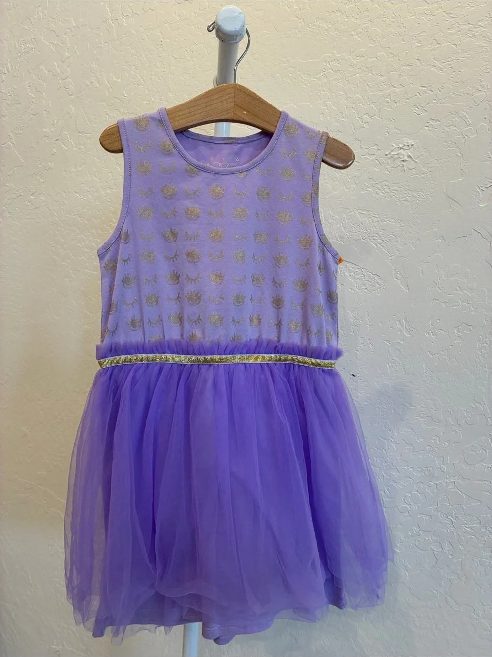 Egg Purple Tulle Princess Dance Costume Dress